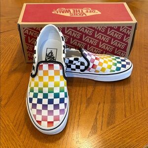 Vans sneakers size 6.5 W multi color